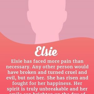 Meet your Posher, Elsie